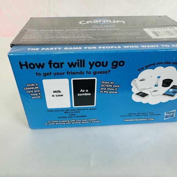 Cranium Dark Adult Party Game [New/Damaged Box] 2015 Hasbro Gaming - Picture 4 of 6